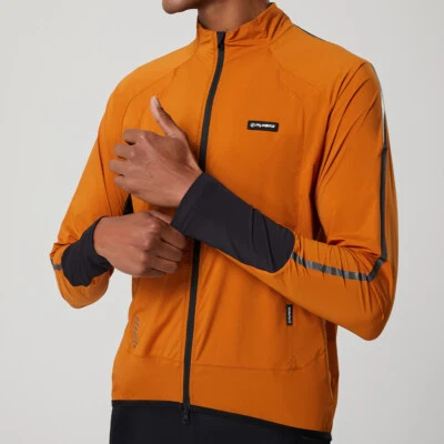 Mens Waterproof Cycling Jacket Windproof Raincoat Bike Running Foldable Jacket - Image 1 of 4