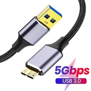 Laptop Computer Data Cord External Hard Drive Disk Line for Samsung S5/Note 3