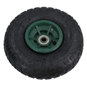 Neumático neumático de goma de rueda de 10 pulgadas para carro carro saco carretilla remolque camión - Imagen 1 de 12