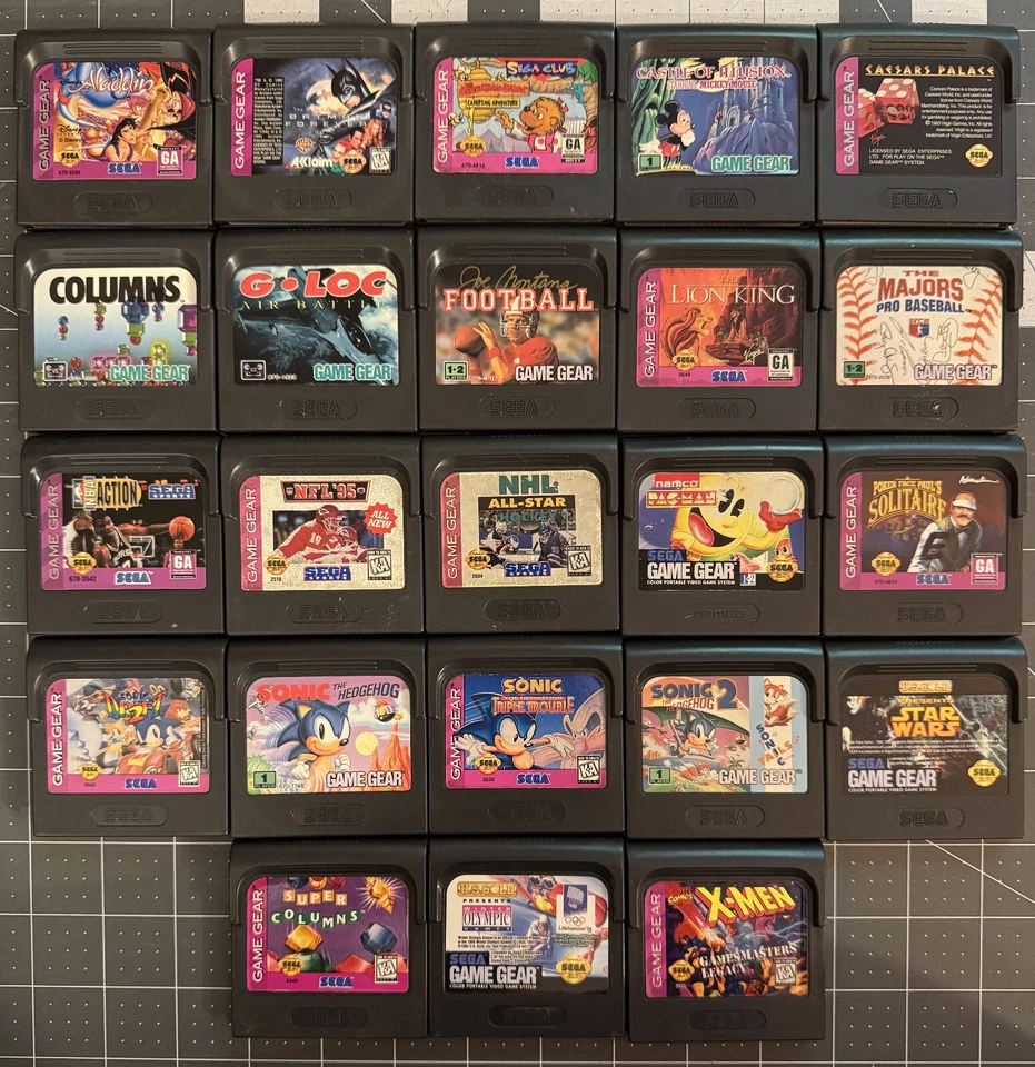 Sega Game Gear Authentic Video Games Collection *Pick and Choose* SHIPS SAME DAY - Image 1 of 1
