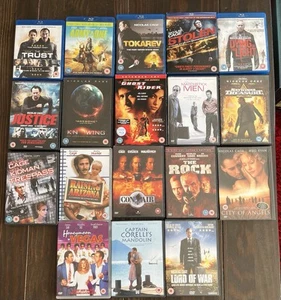 NICOLAS CAGE BEST OF 13 DVDs & 5 Blu-rays BUNDLE joblot - The Rock, Con-Air… - Picture 1 of 2