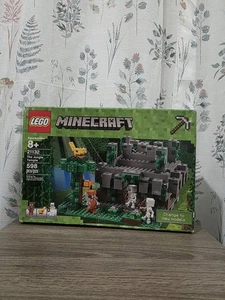 LEGO Minecraft: Jungle Temple (21132) Complete Open Box And Opened Bag - Picture 1 of 7