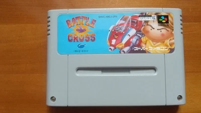 Battle Cross Super Famicom SFC SNES Good Used Game Cartridge NTSC-J JP - Image 1 of 3
