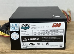 Cooler Master RP-500-PCAR 500-Watt Power Supply - Photo 1/8