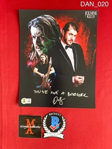 Foto firmada por Dan Sugarman Ice Nine Kills 8x10 Beckett Bienvenido a Horrorwood - Imagen 1 de 6