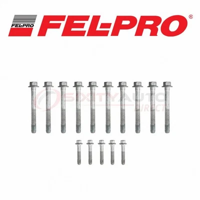 Fel-Pro Cylinder Head Bolt Set for 2009-2016 Chevrolet Silverado 2500 HD dp Foto 1 de 4