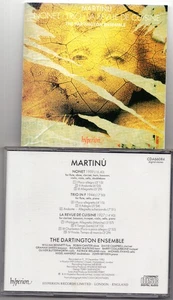 Bohuslav Martinu - Nonet/Trio/La Revue de Cuisine, Dartington, Hyperion CD - Bild 1 von 1