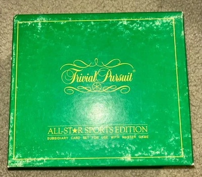 Trivial Pursuit, All Star Sports Edition. Card Set. - Image 1 of 2