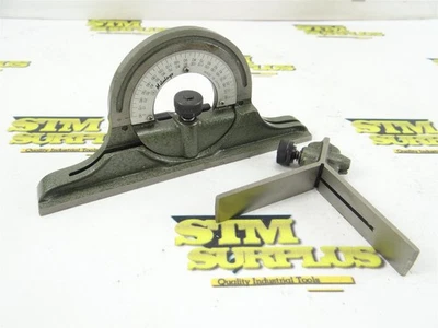NICE! MITUTOYO COMBINATION SQUARE PROTRACTOR & CENTER FINDER  - Image 1 of 4