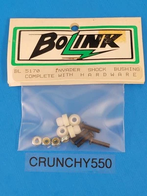 Bolink Invader Shock Bushings w/Hardware BL-5170 Vintage RC - Image 1 of 3