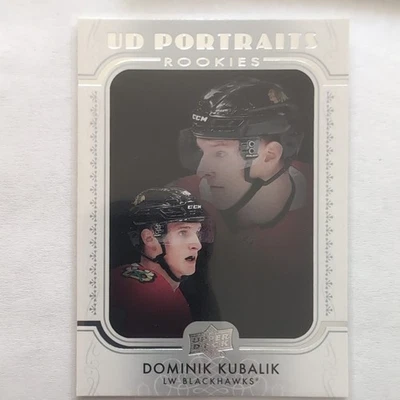 2019-20 Upper Deck - Ud Portraits Rookies Dominik Kubalik #P-97 (RC) - Image 1 of 2