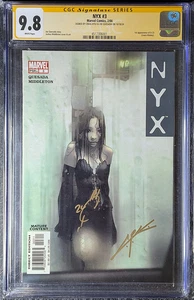 NYX # 3 CGC 9.8 SS Signature Series Craig Kyle and Joe Quesada - Picture 1 of 2
