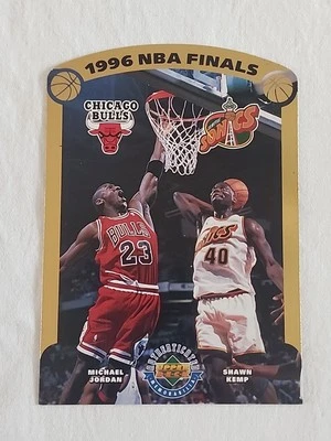 1996 Nba Finals Upper Deck Bulls Vs Sonics 2196/5000 - Image 1 of 4