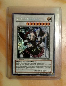Yu-Gi-Oh Chaos Goddess 1st Edition Secret Rare TSHD-EN044 NM Condition - Picture 1 of 2