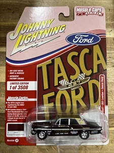 1/64 JOHNNY LIGHTNING MUSCLE CARS USA 1964 FORD 427 THUNDERBOLT BROWN TASCA FORD - Picture 1 of 4