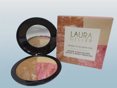 LAURA GELLER BAKED HIGHLIGHTER BLUSH & BODY FROSTING GLOW 0.85 OZ NWB - Image 1 of 3