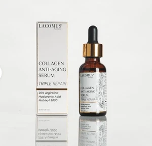 Collagen Anti-Aging Serum | Triple Repair with 20% Argireline Hyaluronic Acid - Picture 1 of 3