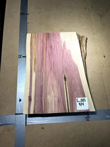 Cedar Live Edge Slab | 2" Thick | Kiln Dried | Ships FREE | C001 - Picture 1 of 2