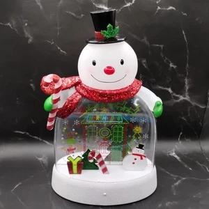 Hallmark Luci Danzanti Polo Nord Pupazzo di Neve Illumina Decorazione da Tavolo VIDEO - Foto 1 di 16