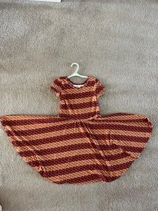 Dot Dot Smile Size 7 Dress Brown And Dots - Picture 1 of 3