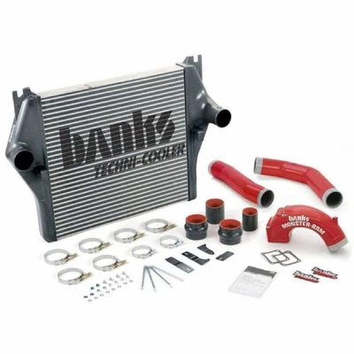 Banks 25980 Techni-Cooler System w/ Monster-Ram for Dodge Ram 1500-3500 Cummins Foto 1 de 4