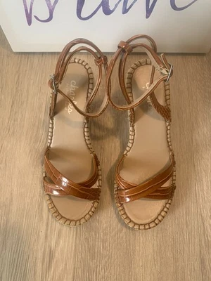 (19) Zapatos mujer Charles by charles david talla 6M color marrón  Foto 1 de 4