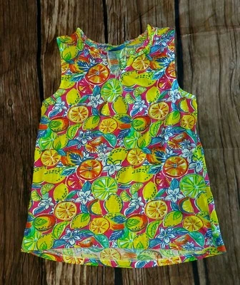 Свежий Summer цветной Майка средний без рукавов рубашка Summer фрукты - Изображение 1 из 4