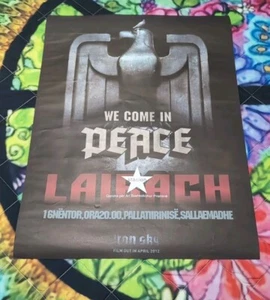 We Come In Peace Laibach Concert In Kosovo Poster 19x26 Inches - Picture 1 of 12