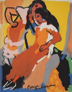 Pierre AMBROGIANI : La gitanilla, Lithographie originale signée - Picture 1 of 5