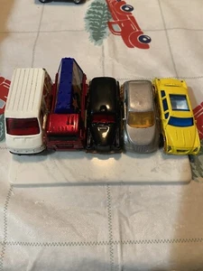 Matchbox (5) Car Lot All Scooby Doo Look At Pictures - Picture 1 of 9