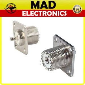 5xUHF Panel / Chassis Mount Female Socket PL259 SO239 CB Radio Scanner Antenna - Picture 1 of 1
