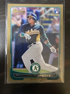 Yoenis Yoennis Cespedes 2012 Bowman GOLD Parallel Rookie Card #193 - Picture 1 of 1