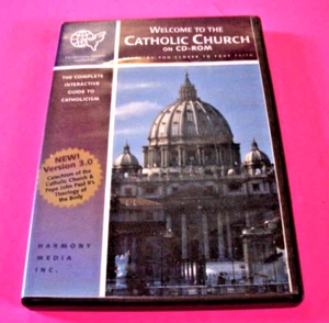 WELCOME TO THE CATHOLIC CHURCH ON CD-ROM - 2001 - HARMONY MEDIA - WIN/MAC - Picture 1 of 5