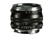 !!NEU!! Voigtländer Objektiv Nokton 50 mm F/1.5 II M.C. schwarz für Leica VM