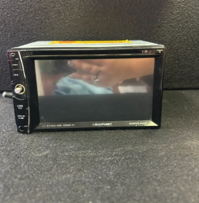 Blaupunkt MEMPHIS440BT 双 DIN DVD/CD 接收器 带 6.2" * 适用于零件不工作* — 第 1/3 张图片