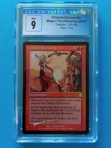 FOIL🌈🎲Chance Encounter🎲🌈Odyssey Vintage 2001 MTG | Mint+ CGC 9! - Bild 1 von 2
