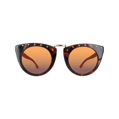 Gafas de sol DIESEL DL0211 col. 52X Dark Havana con lentes marrones espejadas Foto 1 de 2