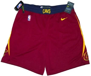 NUEVO AUTÉNTICO CLEVELAND CAVALIERS NBA 2017 NIKE DRI-FIT PANTALONES CORTOS 42 (ERA LEBRON) - Imagen 1 de 3