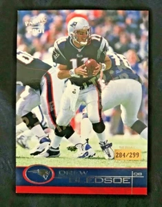 Sharp 2001 Pacific Retail LTD Drew Bledsoe Insert Card 284/299 Made - Picture 1 of 2