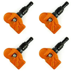 New 315 mhz TPMS Set Black Stem Fits 2008 2009 Infiniti G37 G37x Coupe Sedan - Picture 1 of 1