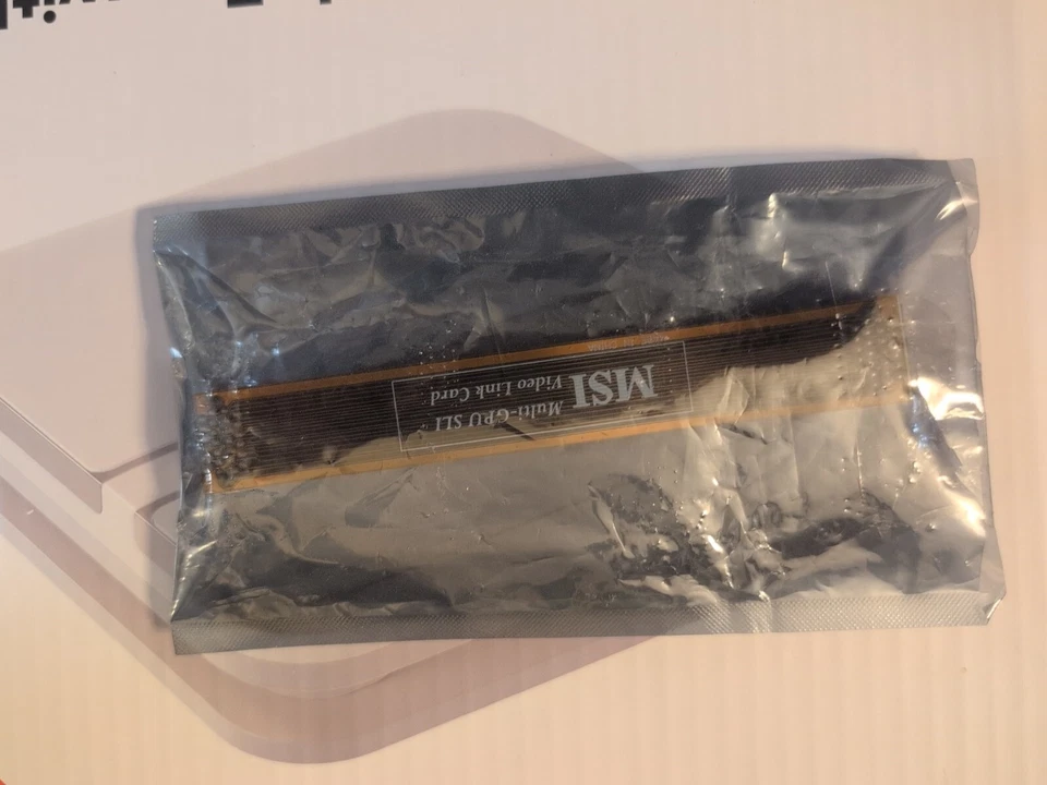 New MSI Multi-GPU SLI Cross Fire Video Link Card N1996 5.5" - Image 1 of 1