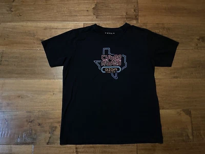 Camiseta Negra Cyber Rodeo Texas Tesla Mercancía Oficial - Unisex XLarge XL Foto 1 de 4