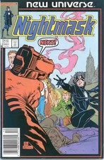 Nightmask #2 (Newsstand) FN; Marvel | save on shipping - details inside