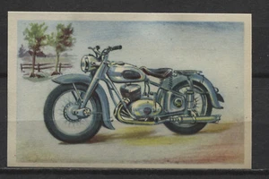 Adler M 200 Motor Vintage 1950s Dutch Trading Card No. 62 - Picture 1 of 2