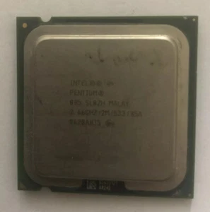 Intel Pentium D 820 805 SL8CP SL88T 2.8GHz/ 2.66 GHz /2MB/800 LGA775 used Tested - Picture 1 of 4