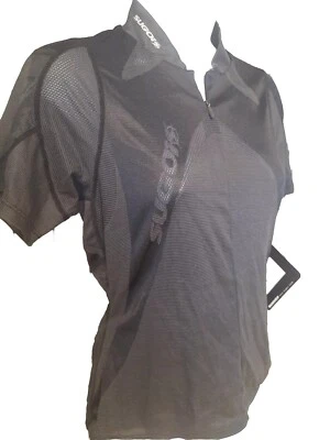 Sugoi Tactic Cycling Jersey Women's Size Medium Zip Pullover Black Garment  - Image 1 of 4