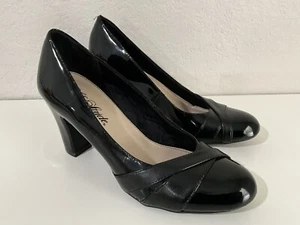Life Stride Adara Women’s Black Patent Pumps 3"heel Size 9 M LKNW - Picture 1 of 8