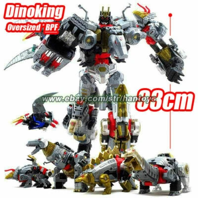 BPF 5in1 13inch Beast Dinoking Volcanicus Dinosaur Action Figure Robot Kids Toys - Image 1 of 4