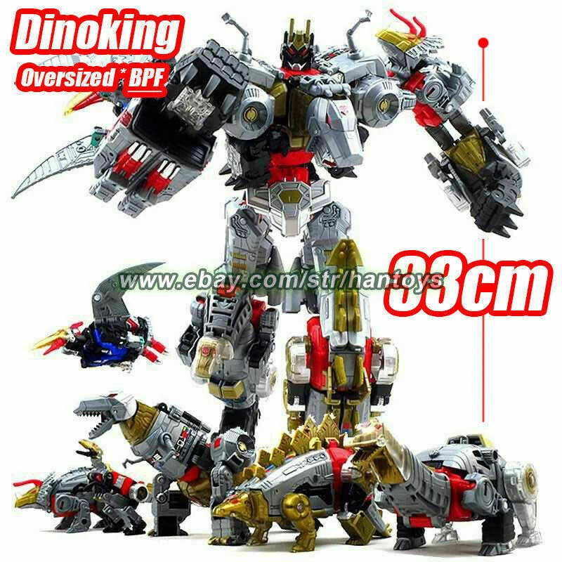 BPF 5in1 13inch Beast Dinoking Volcanicus Dinosaur Action Figure Robot Kids Toys - Image 1 of 4