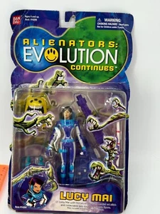 NEW Vintage 2001 Alienators Evolution Continues Lucy Mai Action Figure Bandai - Picture 1 of 3